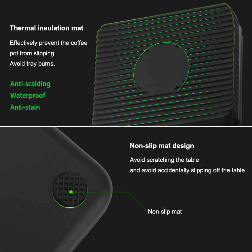 Drip Coffee Scale With Timer Portable Electronic Digital Kitchen Scale High Precision LCD Electronic Scales