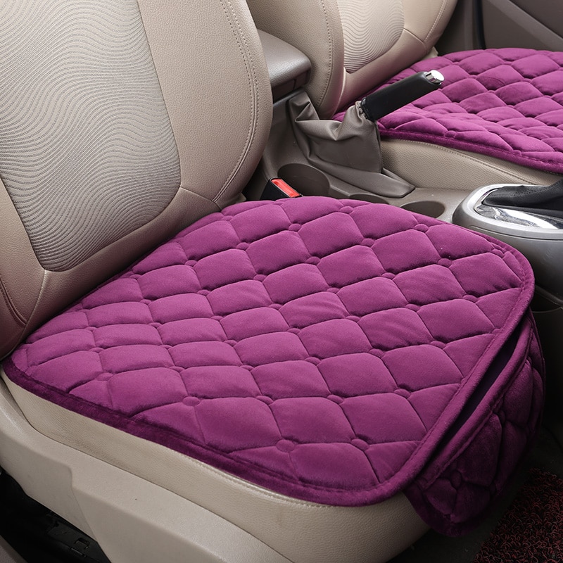 Car Seat Covers Auto seat Protector Mat Car Seat Cushion Plush Velvet Car Accessories Car Back Seat Pad