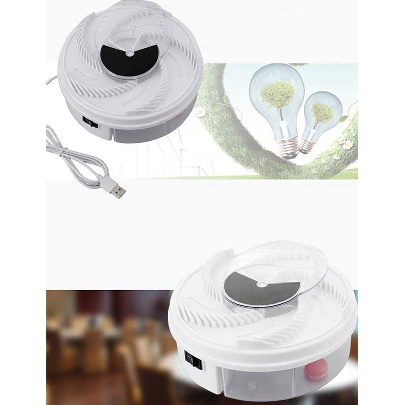 Insect Traps Fly Trap Electric USB Automatic Flycatcher Fly Trap Pest Reject Control repeller Catcher Mosquito Flying Fly Killer