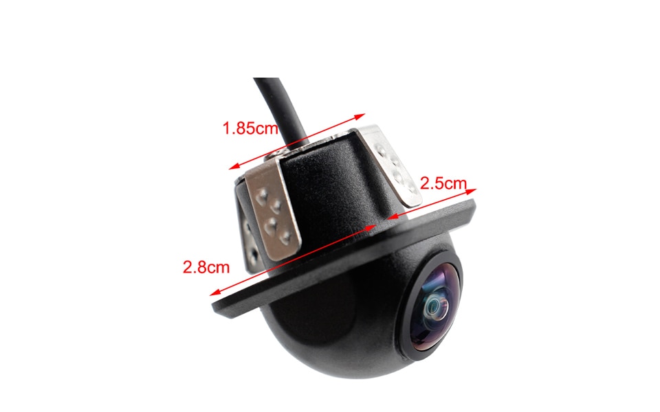 HD 1296x1080P 180 Degree Fisheye Lens Night Vision Vehicle Rear View Reverse Camera For Car Monitor or Android DVD