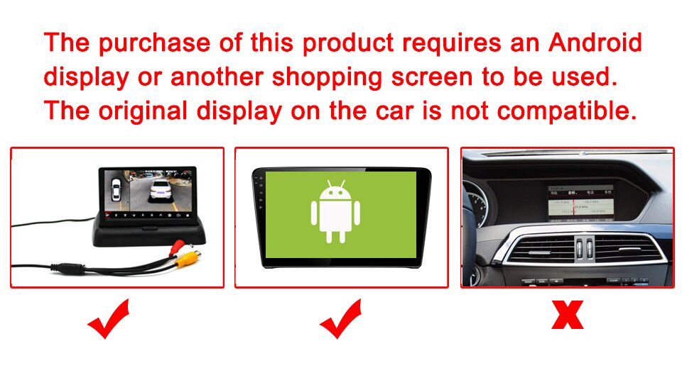 HD 1296x1080P 180 Degree Fisheye Lens Night Vision Vehicle Rear View Reverse Camera For Car Monitor or Android DVD