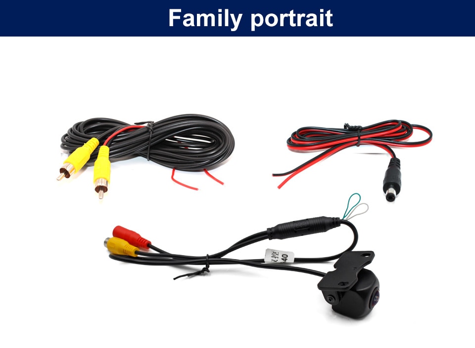 HD 1296x1080P 180 Degree Fisheye Lens Night Vision Vehicle Rear View Reverse Camera For Car Monitor or Android DVD