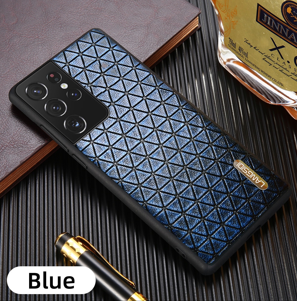 Luxury Leather case For samsung s21 ultra cover s20 ultra New fashion Leather covers For Samsung Galaxy note 20 ultra s20 s10 s9