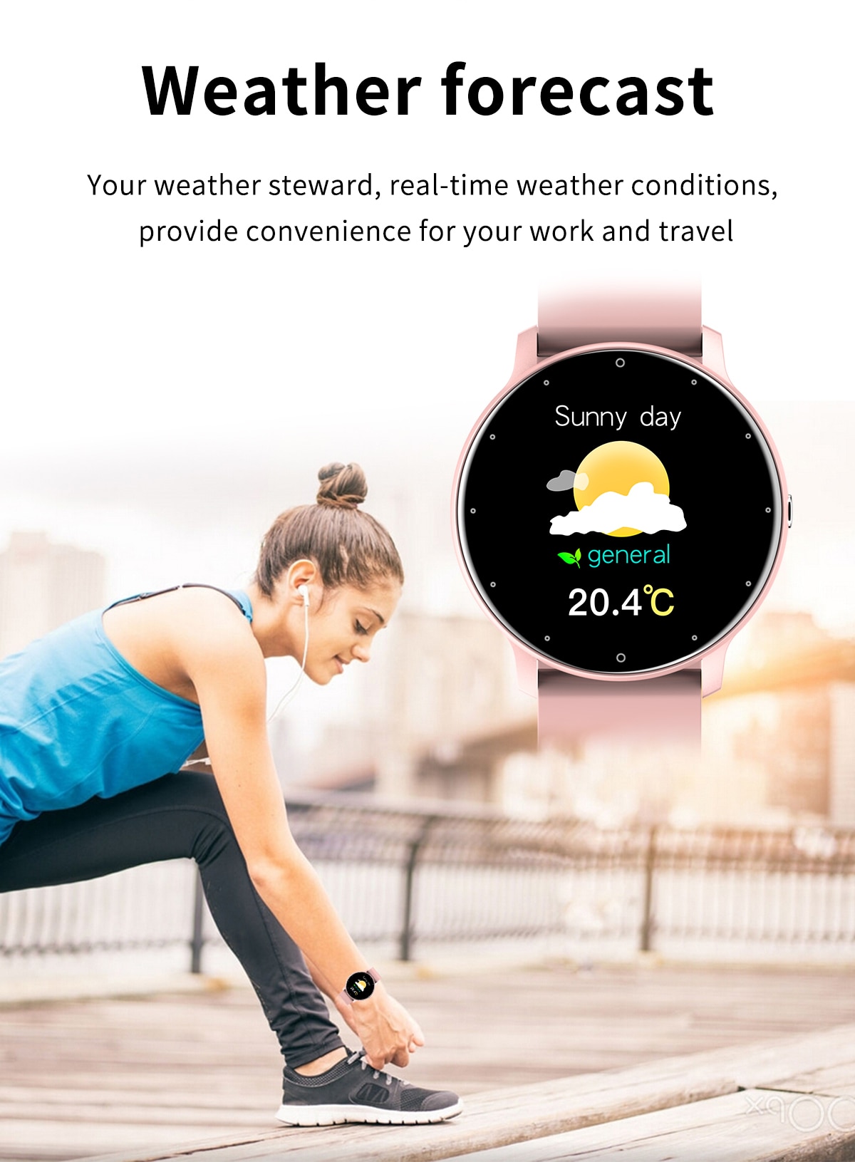 Smart Watch Women Men Lady Sport Fitness Smartwatch Sleep Heart Rate Monitor Waterproof Watches For IOS Android