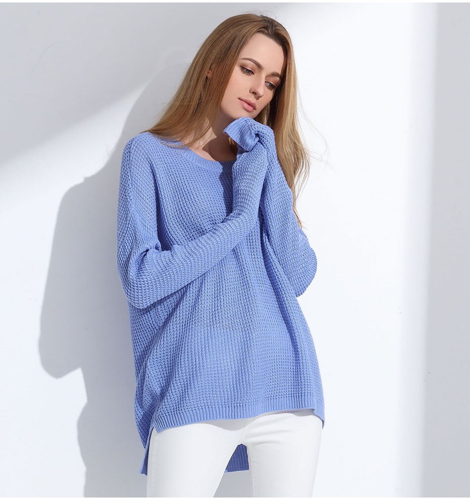 Women's Solid Color Maternity Sweater