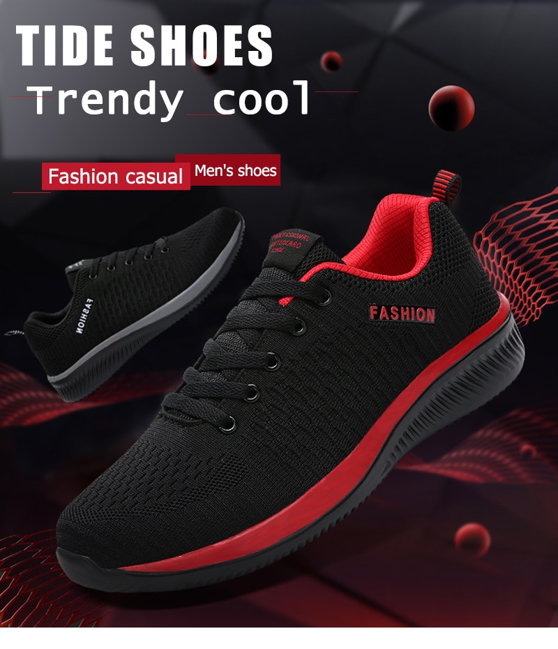 Men Women Knit Sneakers Breathable Athletic Running Walking Gym Shoes