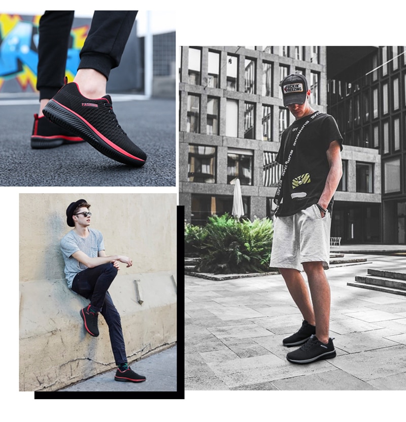 Men Women Knit Sneakers Breathable Athletic Running Walking Gym Shoes