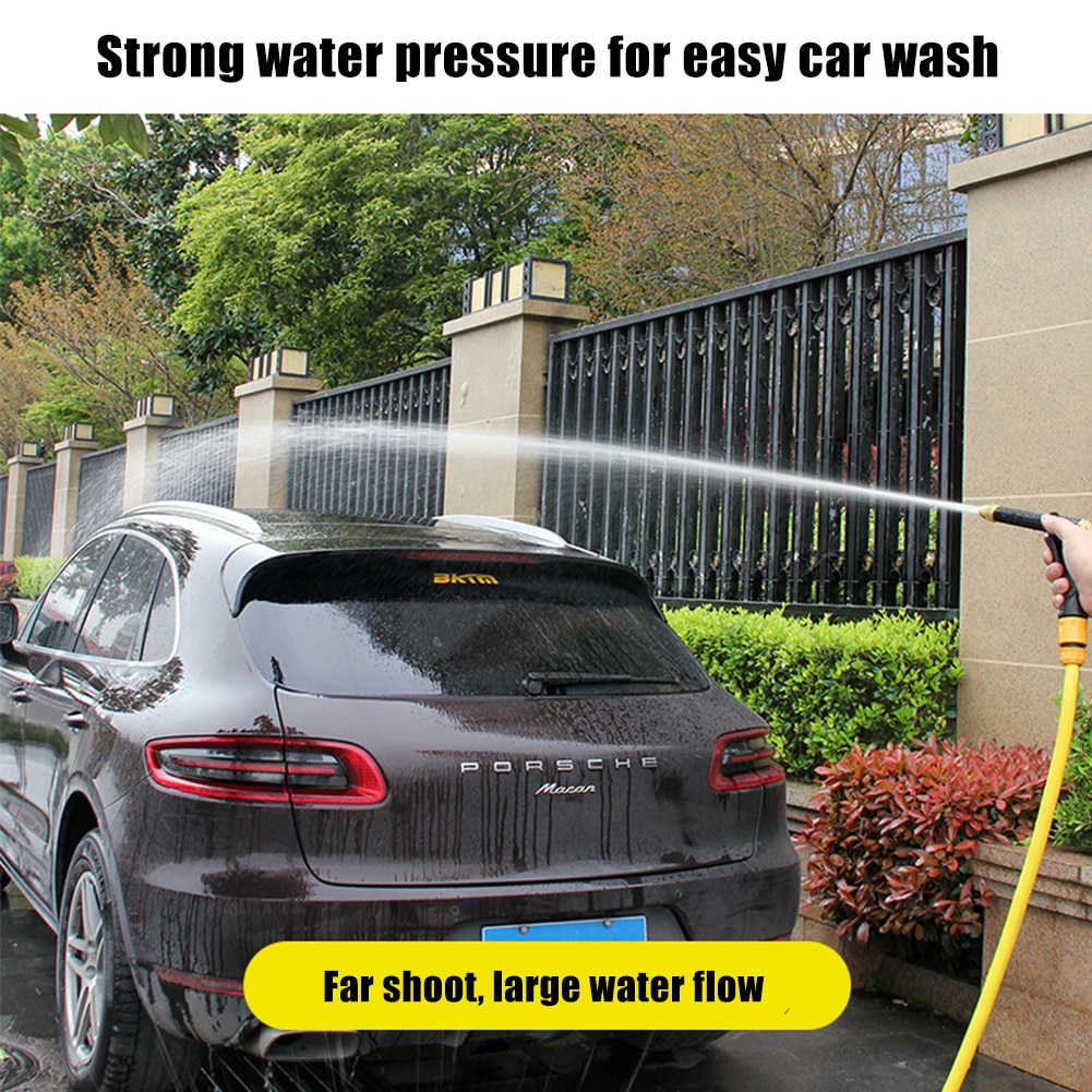 High Pressure Spray Water Gun Washing Garden Watering Hose Nozzle Sprinkler Car Cleaning Wash Tool Kits Auto Washer Guns