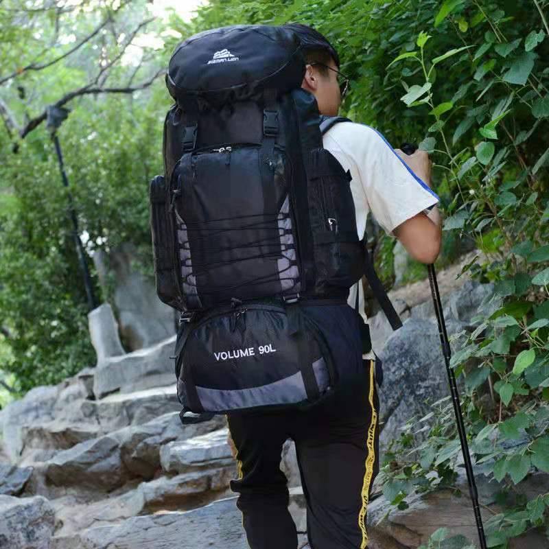 90L big volume climbing mountain bag